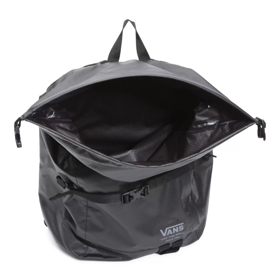 Furgonok Rolltop Hátizsák Fekete