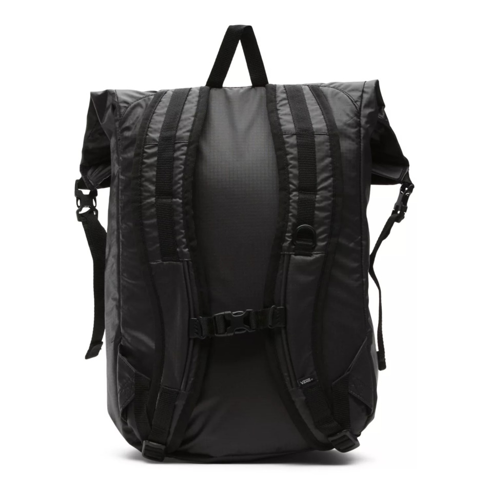 Furgonok Rolltop Hátizsák Fekete