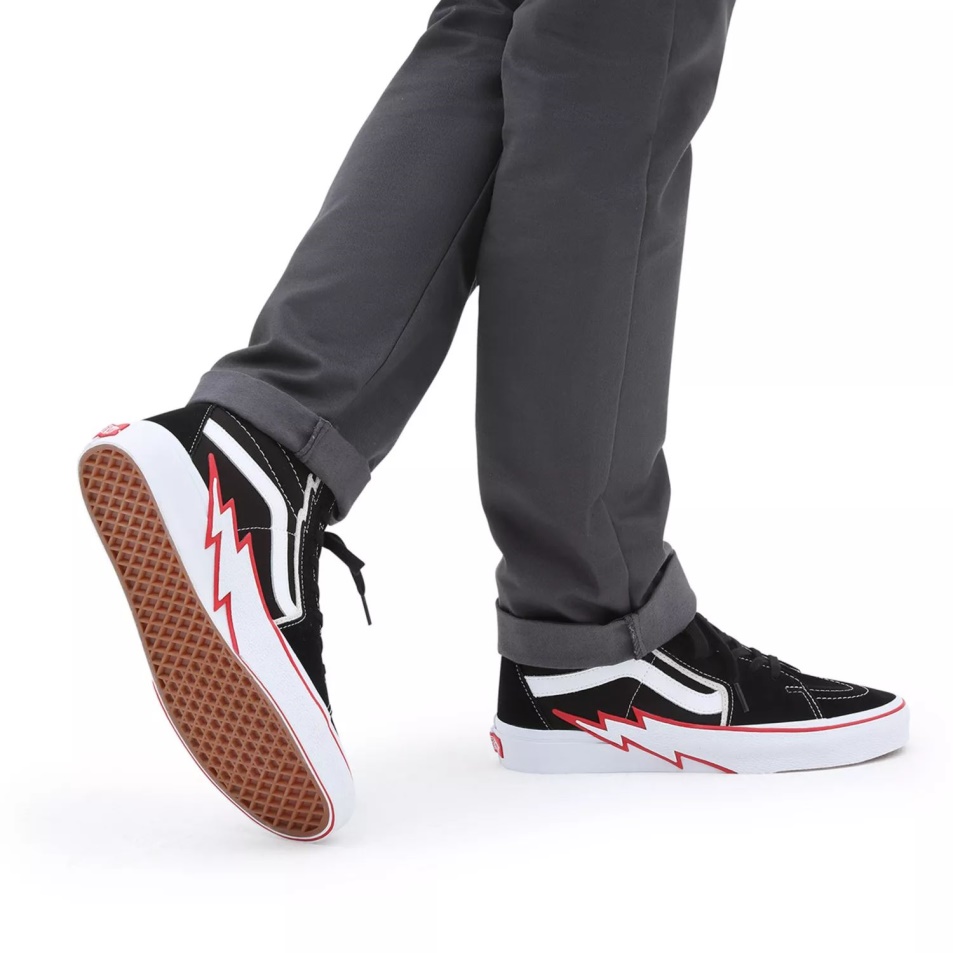 Vans Sk8-hi Bolt Cipő Fekete
