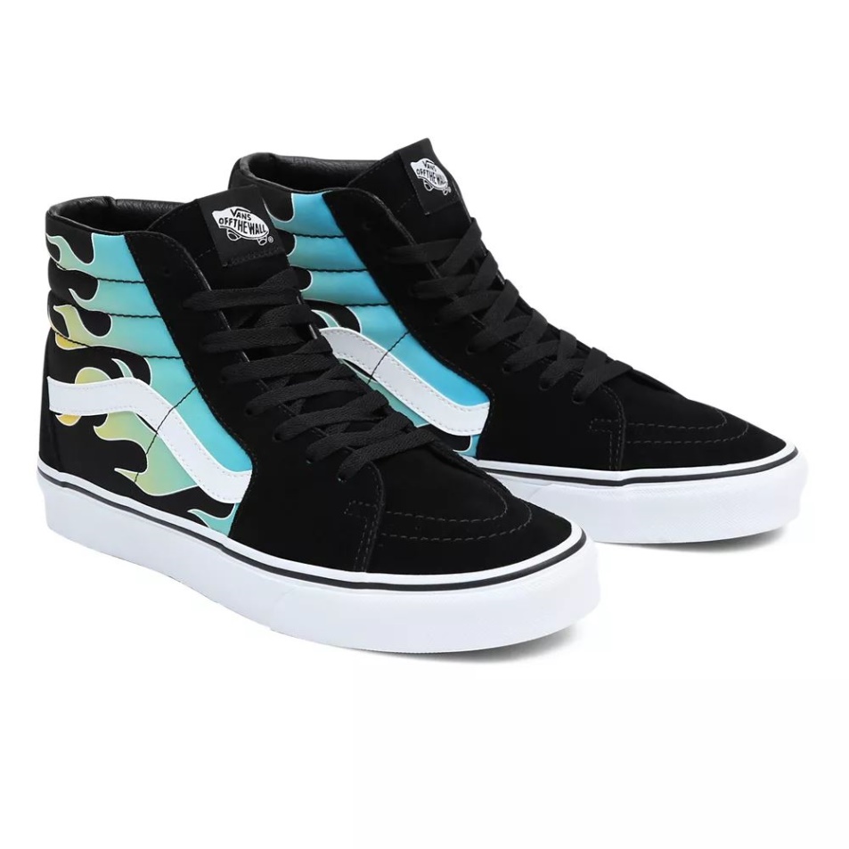 Furgonok Sk8-hi Cipők Kék-fekete