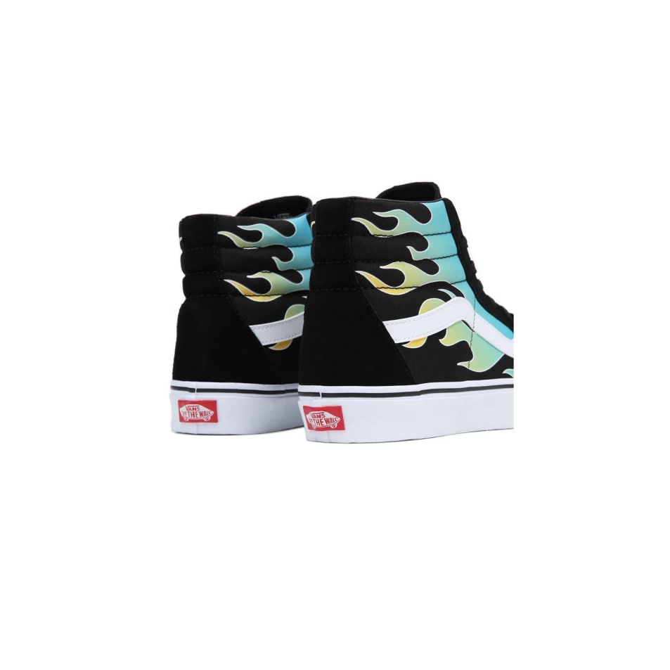 Furgonok Sk8-hi Cipők Kék-fekete