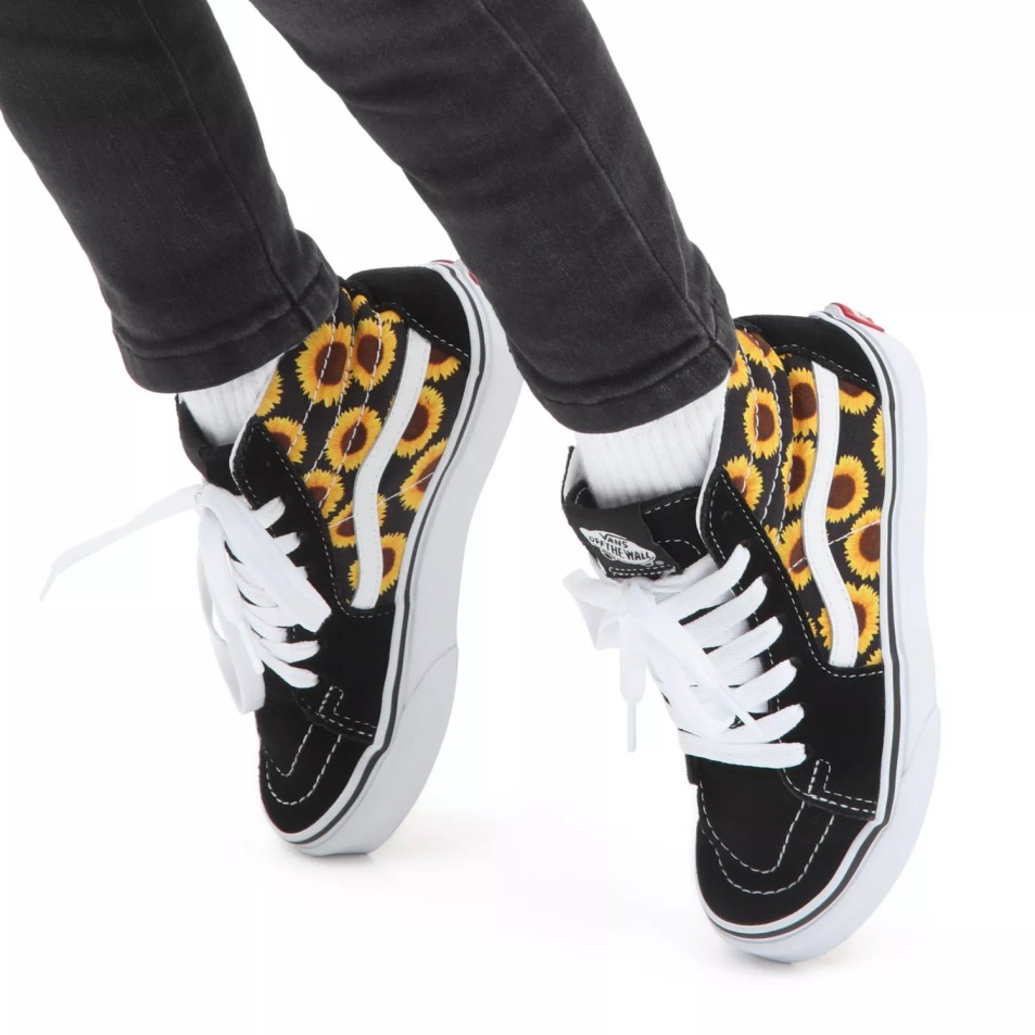 Furgonok Sk8-hi Cipő Gyerek (4-8 év) Fekete