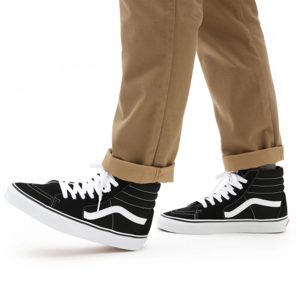 Vans Sk8-hi Cipő Női Fekete