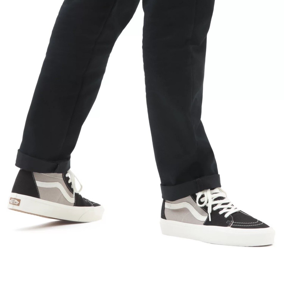 Furgonok Sk8-hi Kúpos Cipő Fekete-szürke