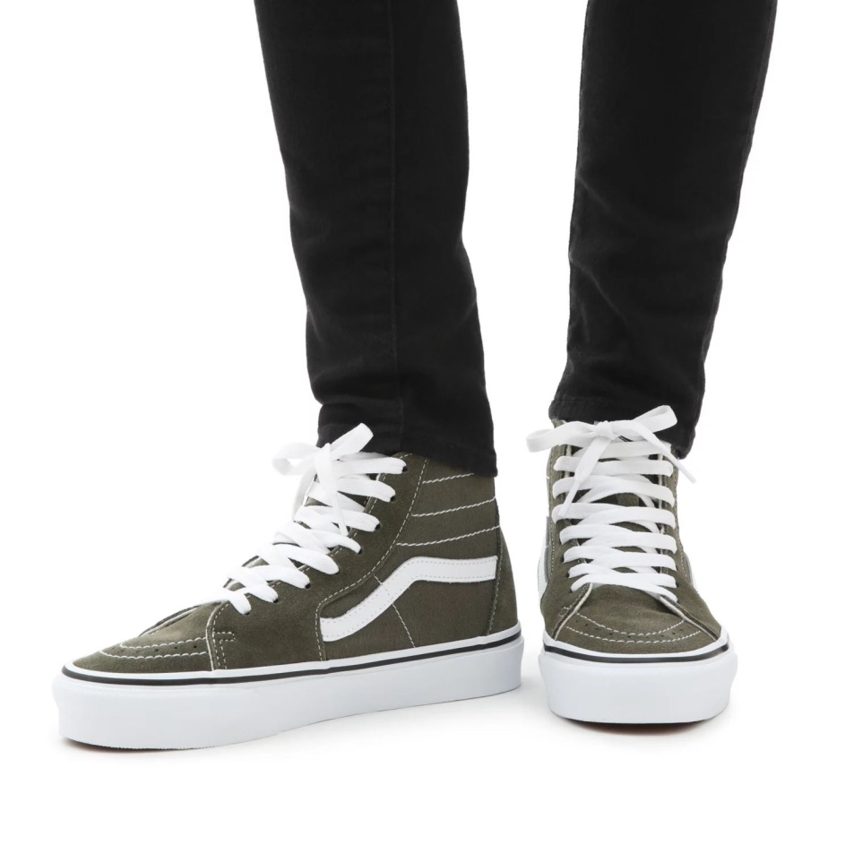 Furgonok Sk8-hi Kúpos Cipő Zöld