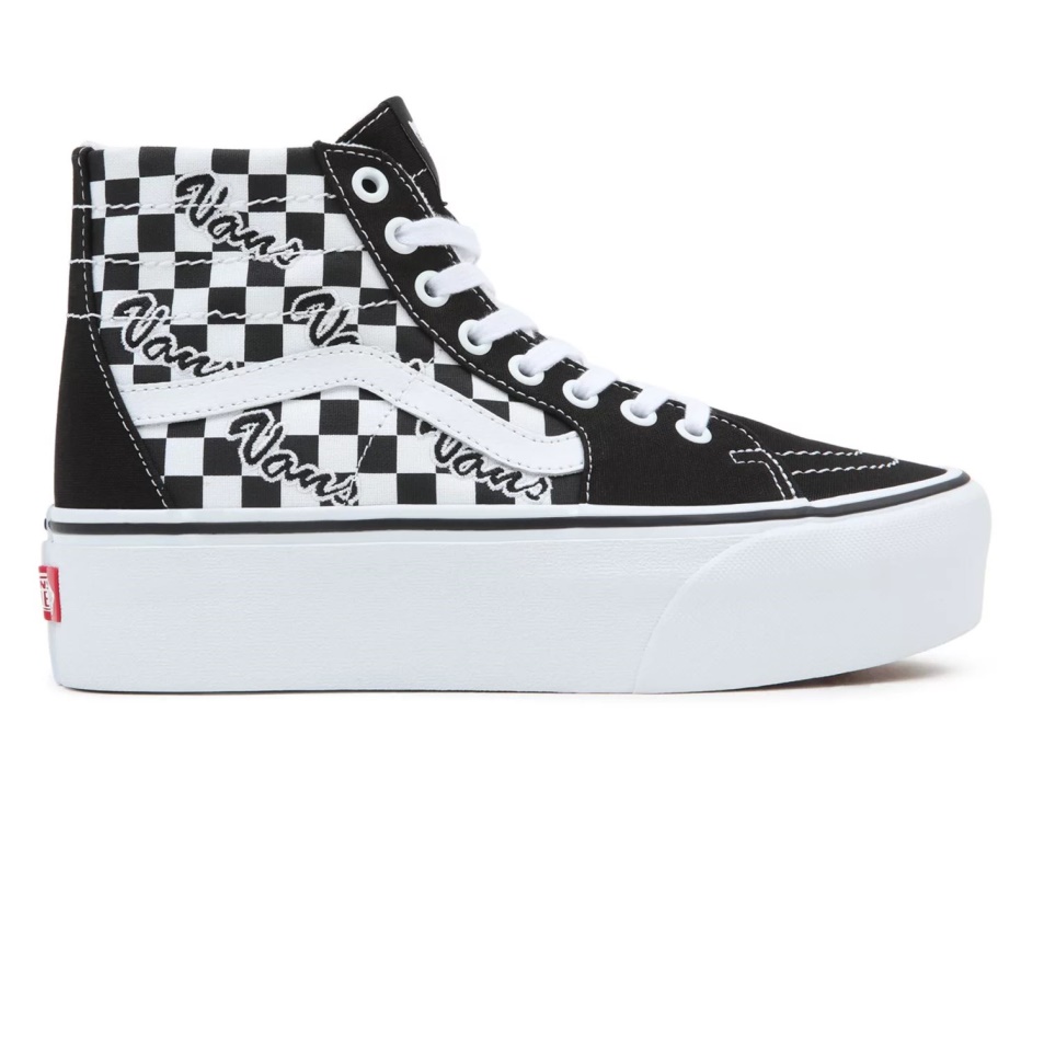 Vans Sk8-hi Kúpos Stackform Cipő Fekete