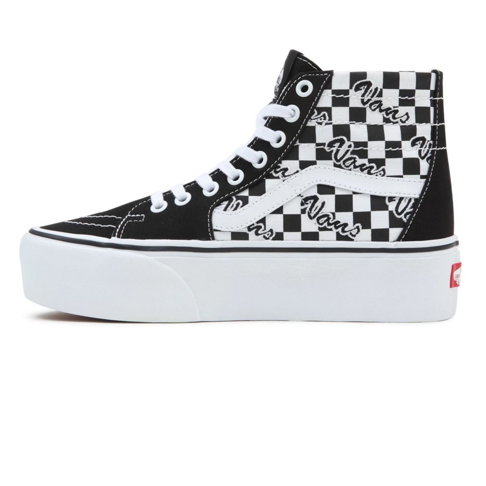 Vans Sk8-hi Kúpos Stackform Cipő Fekete