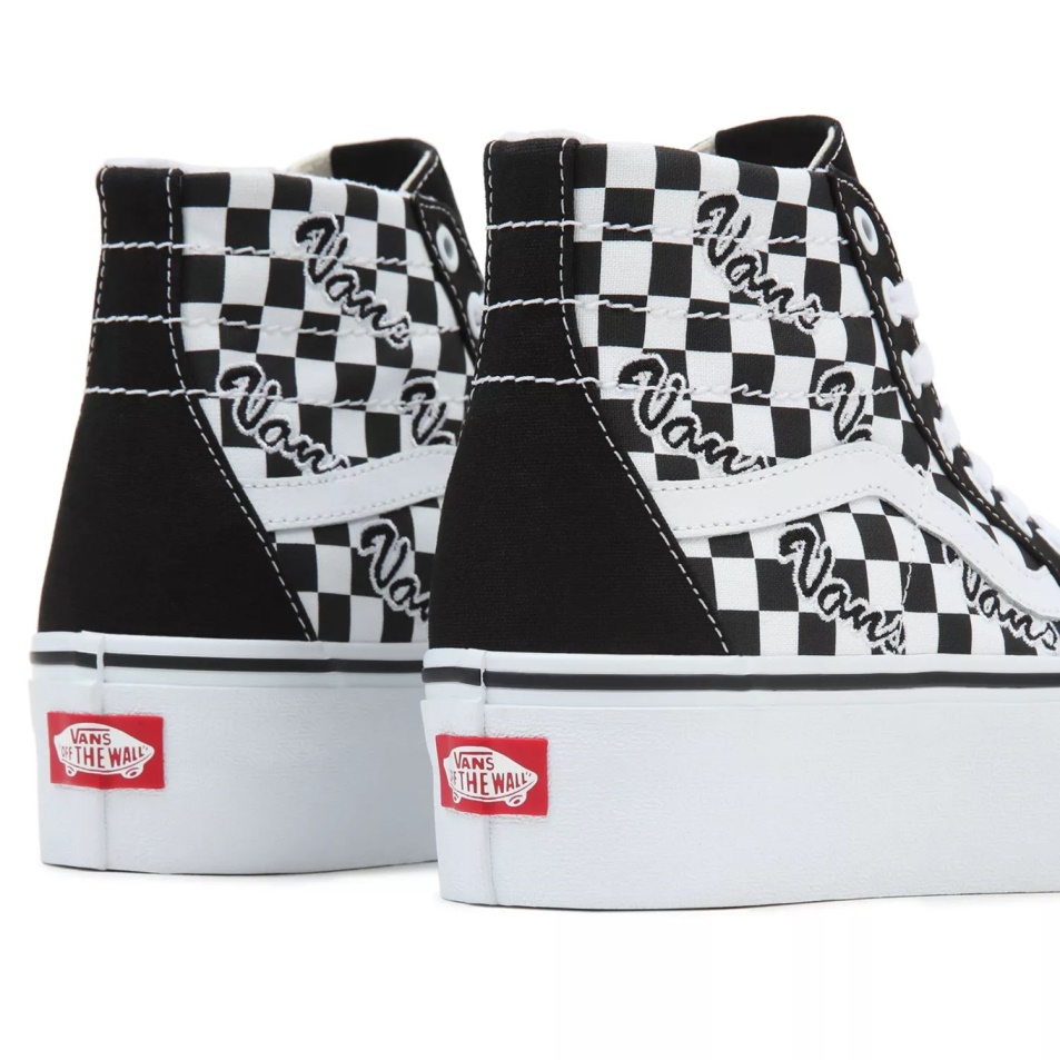 Vans Sk8-hi Kúpos Stackform Cipő Fekete