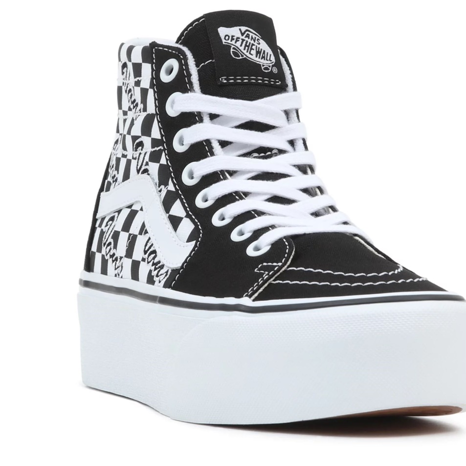 Vans Sk8-hi Kúpos Stackform Cipő Fekete