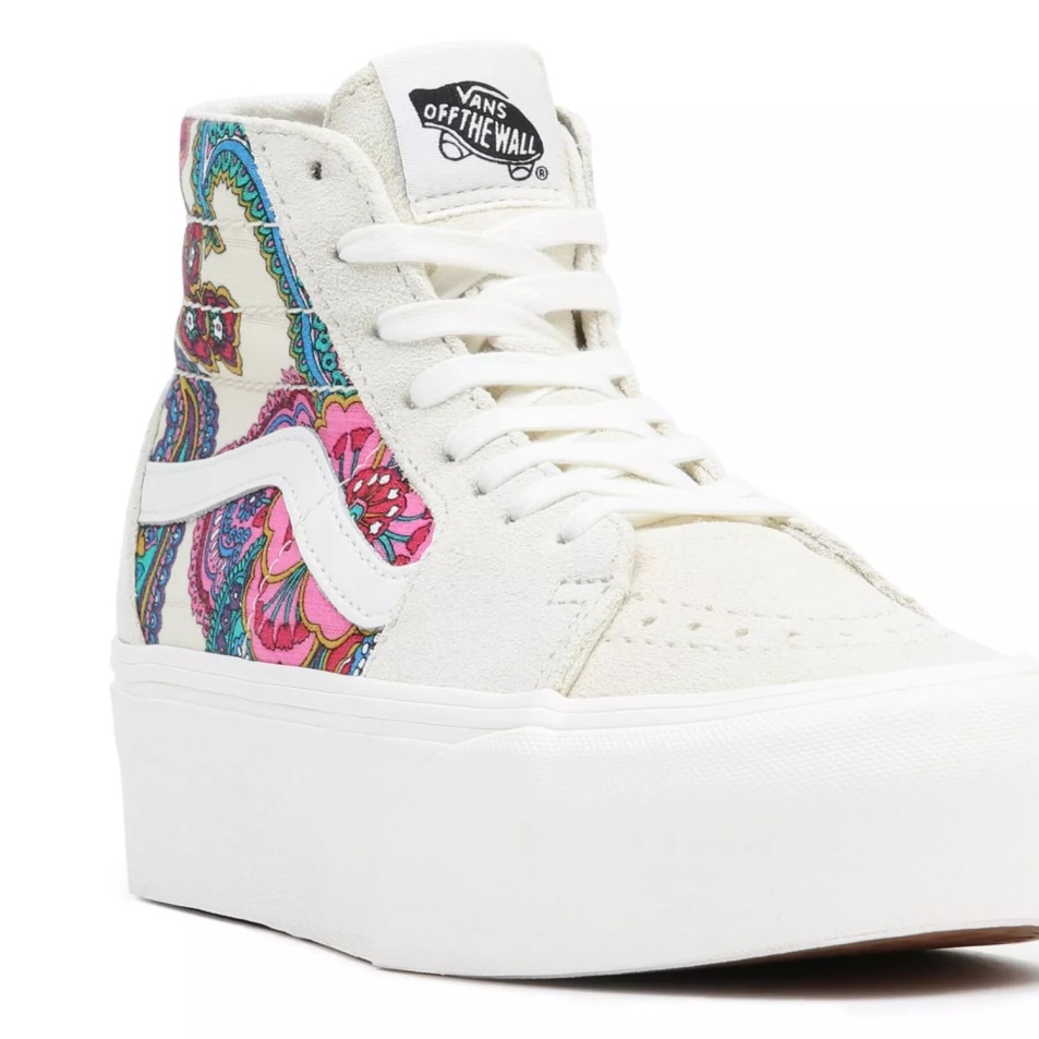 Vans Sk8-hi Kúpos Stackform Cipő Több Fehér