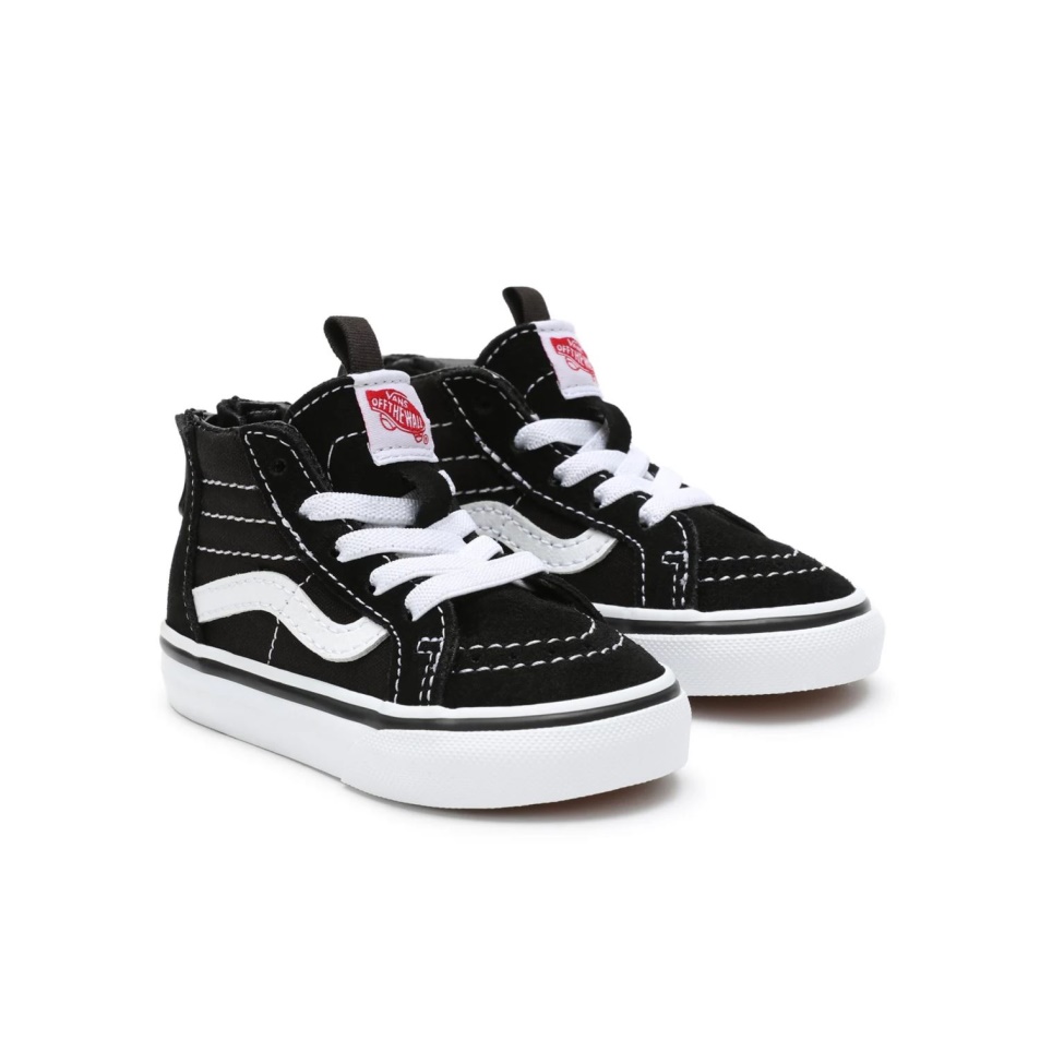 Furgonok Sk8-hi Cipzáras Cipő Kisgyermek (1-4 év) Fekete