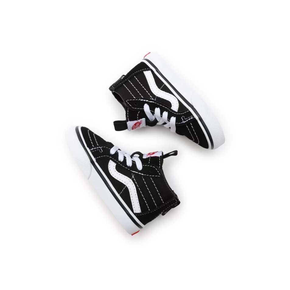 Furgonok Sk8-hi Cipzáras Cipő Kisgyermek (1-4 év) Fekete