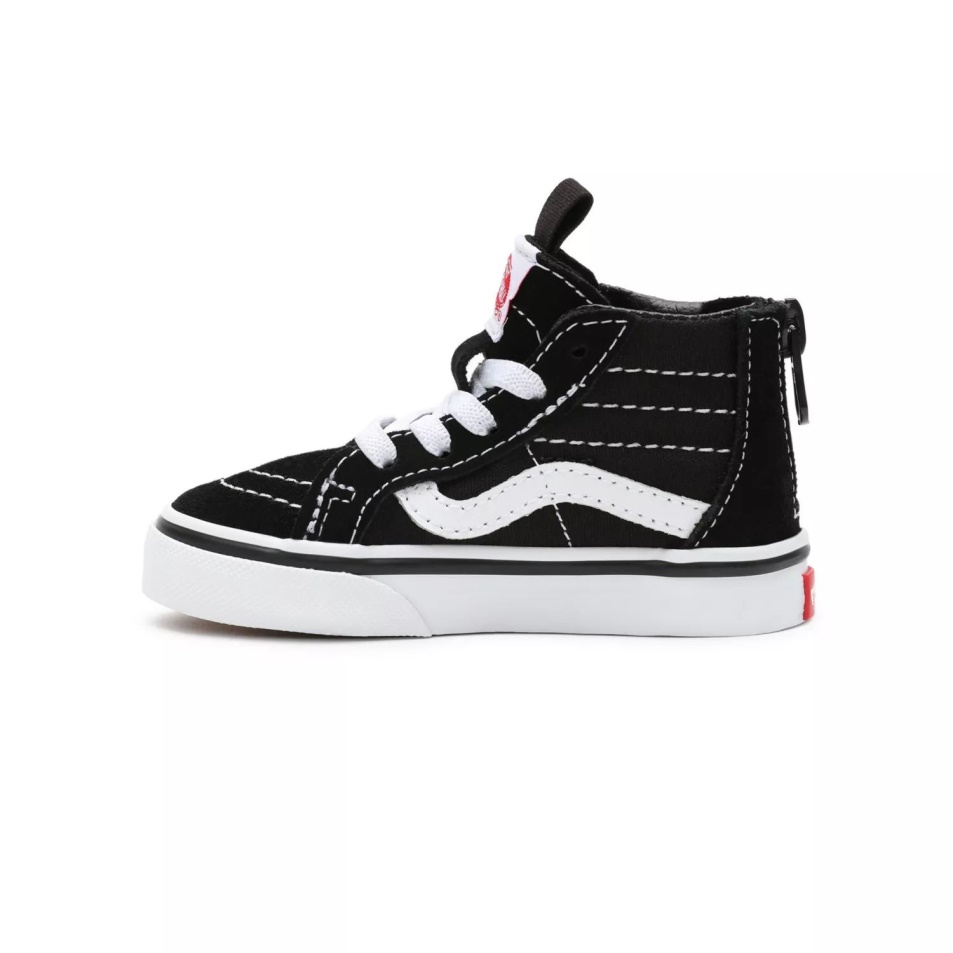 Furgonok Sk8-hi Cipzáras Cipő Kisgyermek (1-4 év) Fekete