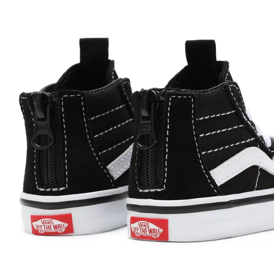 Furgonok Sk8-hi Cipzáras Cipő Kisgyermek (1-4 év) Fekete