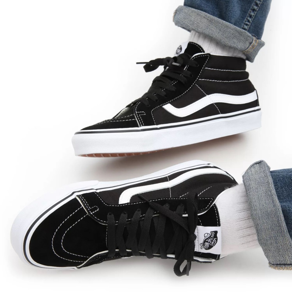Vans Sk8-mid Reissue Cipő Fekete