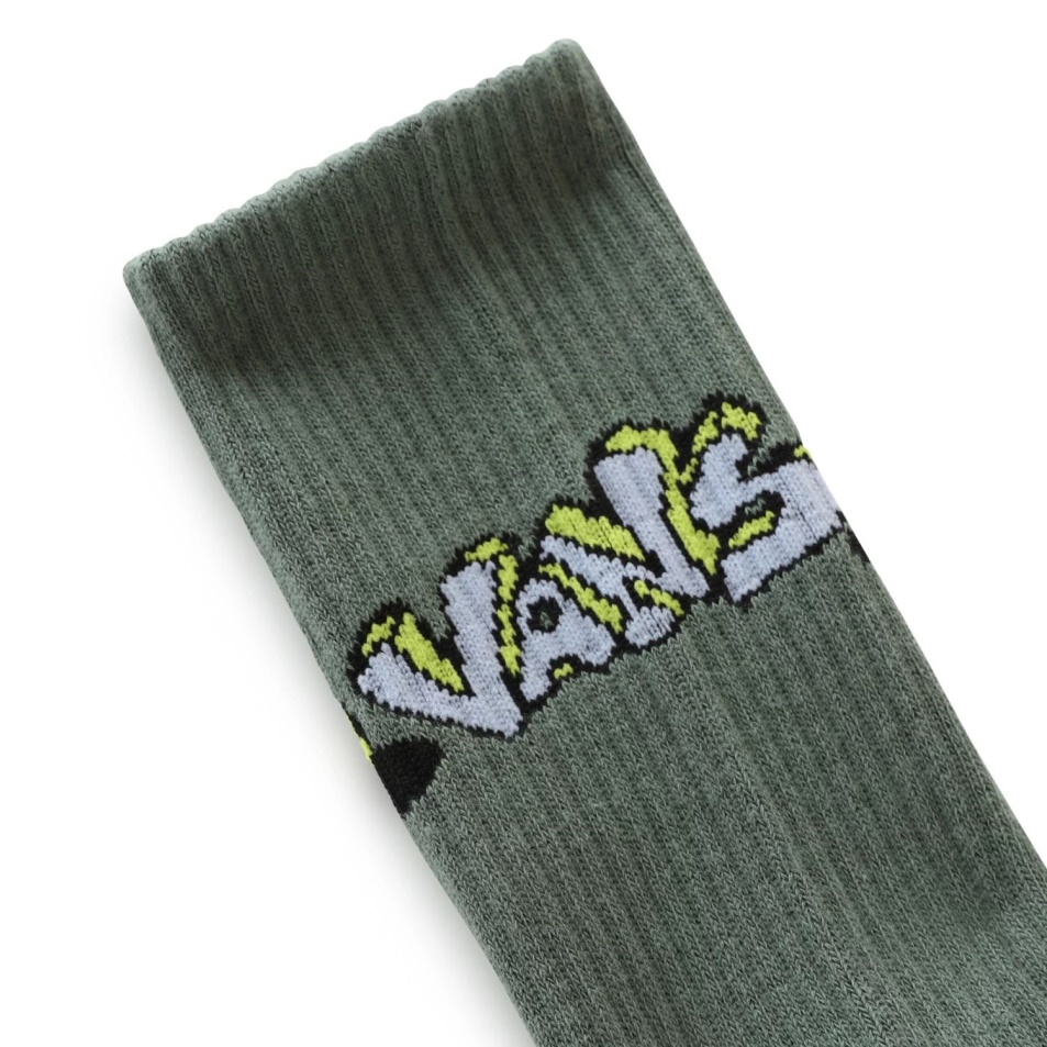 Vans Skate Classics Crew Zokni (1 Pár) Zöld