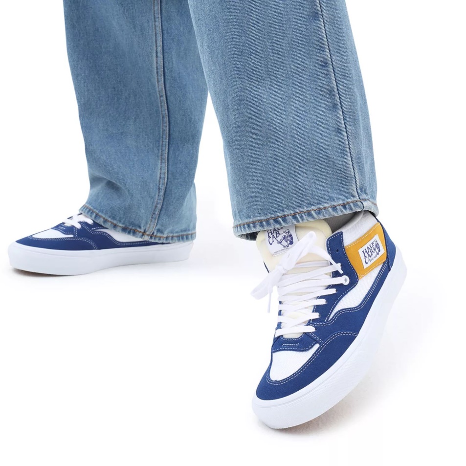 Vans Skate Half Cab '92 Cipő Kék-fehér