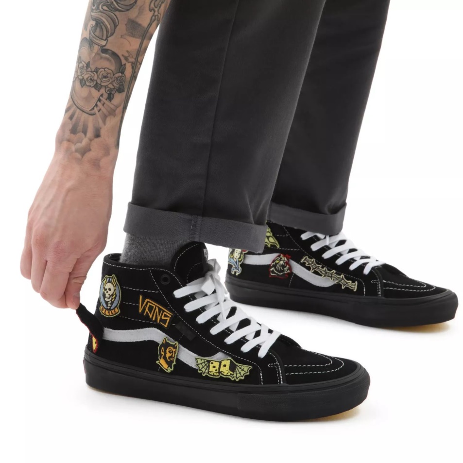 Vans Skate Sk8-hi Decon Cipő Szürke