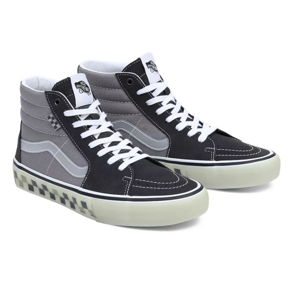 Vans Skate Sk8-hi Cipő Fekete-szürke
