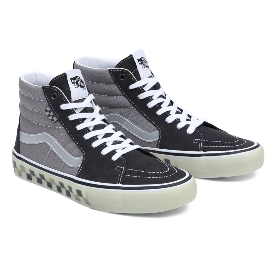 Vans Skate Sk8-hi Cipő Fekete-szürke
