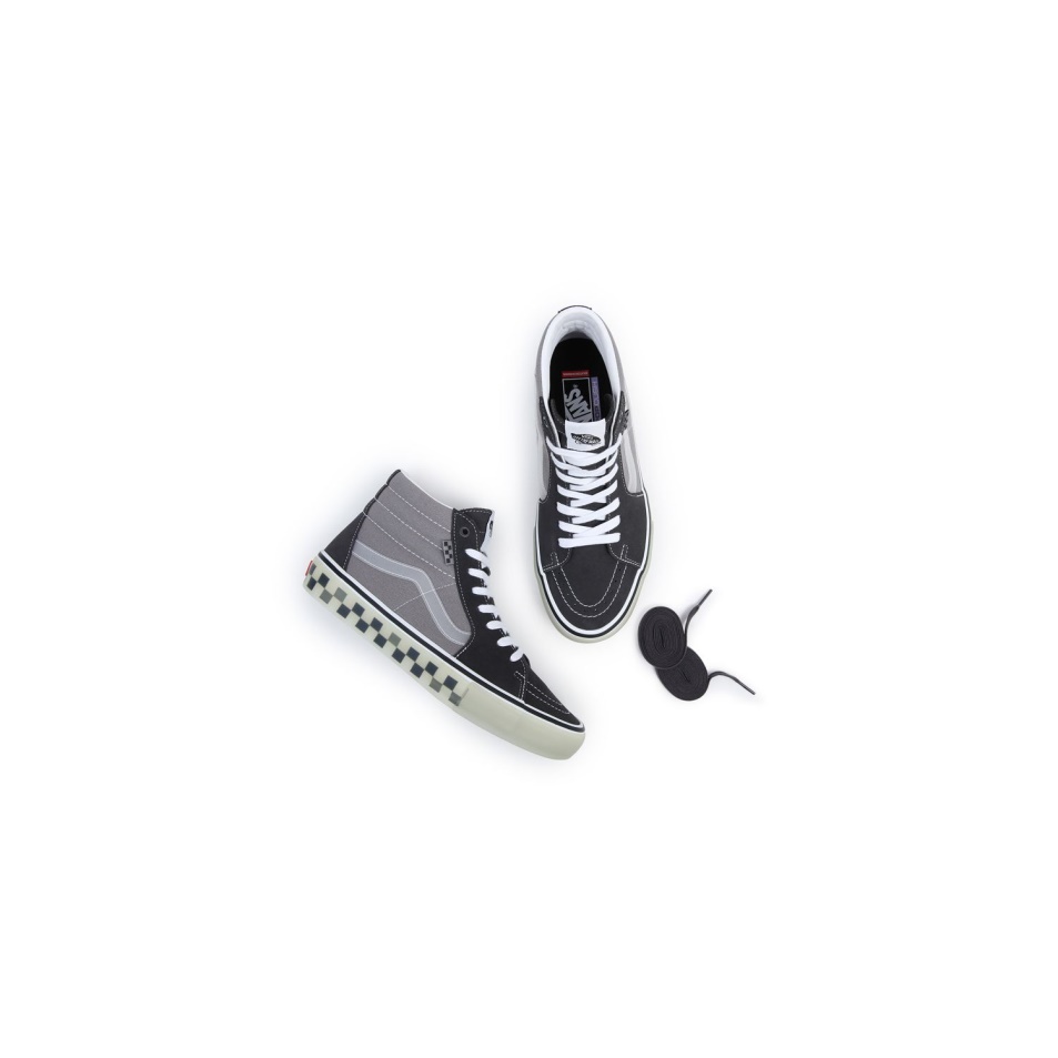 Vans Skate Sk8-hi Cipő Fekete-szürke