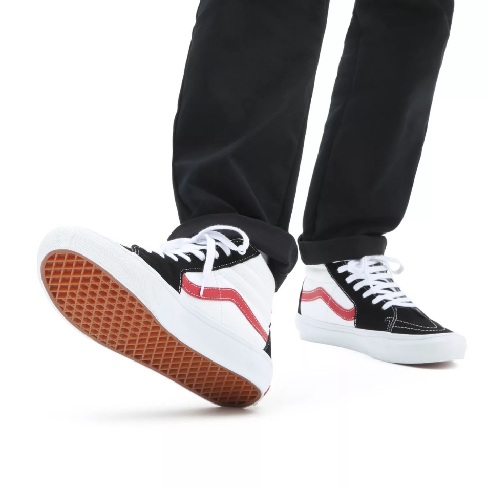 Vans Skate Sk8-hi Cipő Fekete-fehér