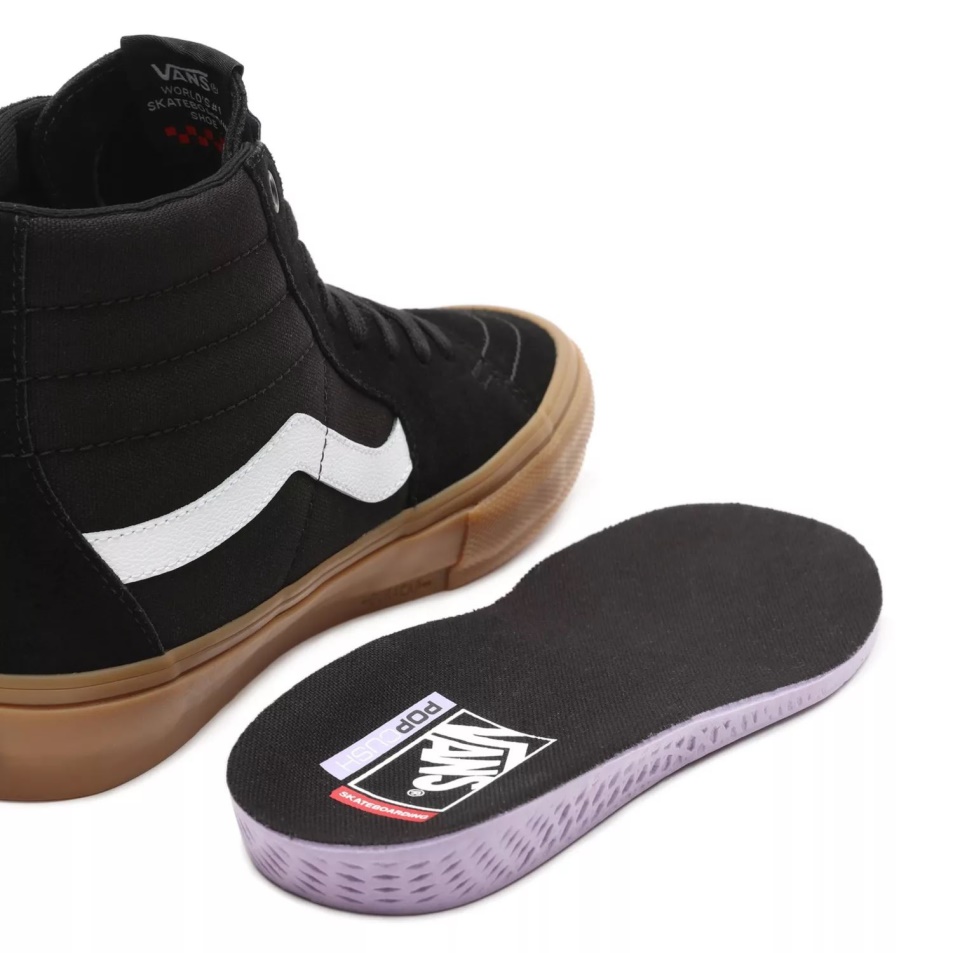 Vans Skate Sk8-hi Cipő Fekete Női