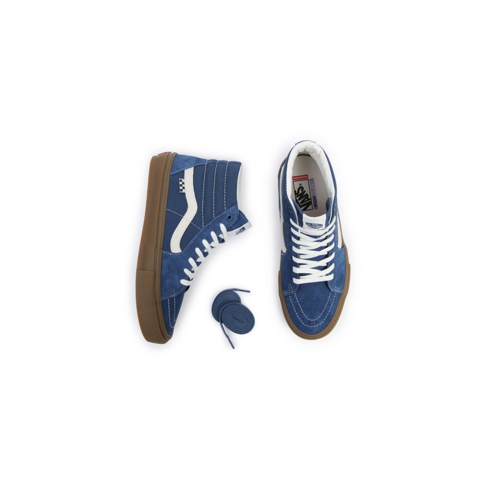 Vans Skate Sk8-hi Cipők Kék