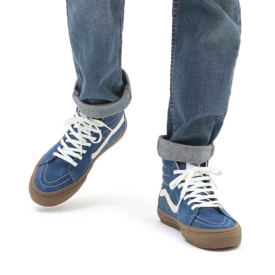Vans Skate Sk8-hi Cipők Kék