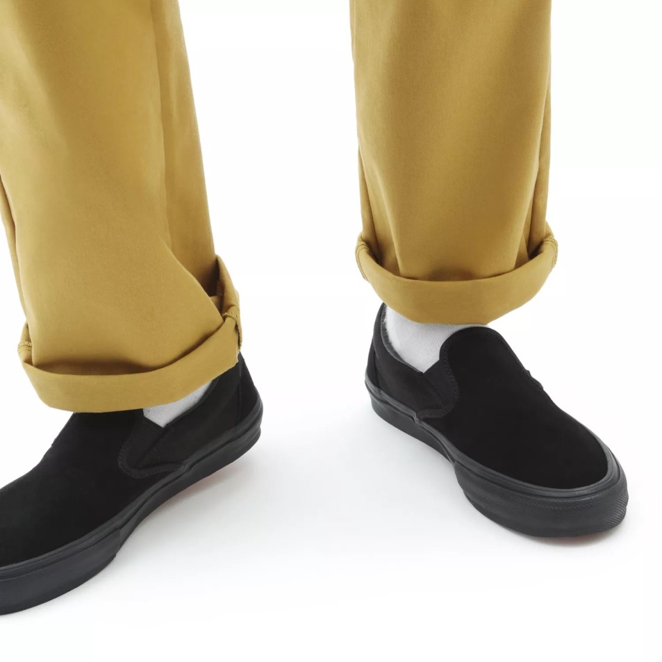 Vans Skate Bebújós Cipő Fekete