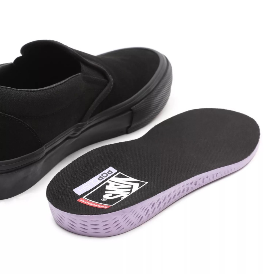 Vans Skate Bebújós Cipő Fekete