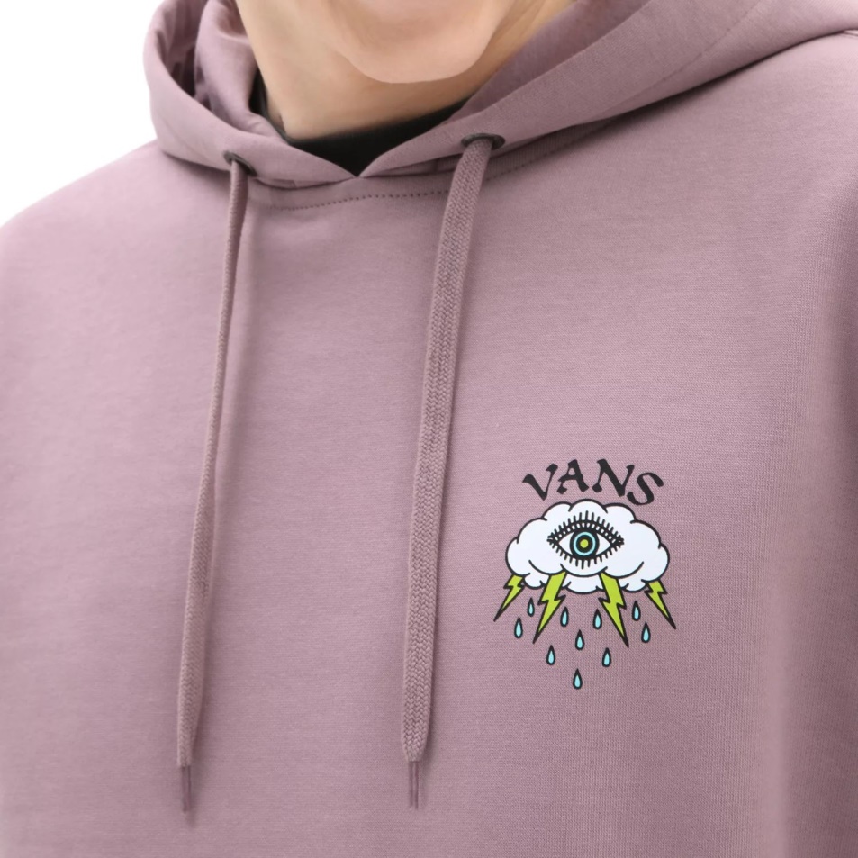 Vans Storm Daze Pulóver Kapucnis Pulóver Rózsaszín