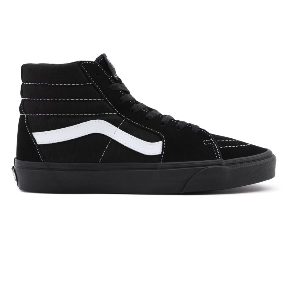 Furgonok Velúr/vászon Sk8-hi Cipő Fekete