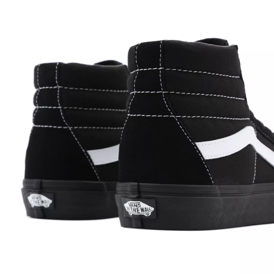 Furgonok Velúr/vászon Sk8-hi Cipő Fekete