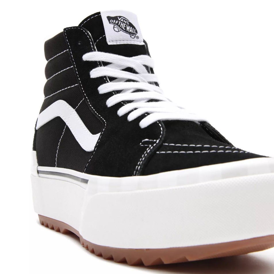 Furgonok Velúr/vászon Sk8-hi Halmozott Cipő Fekete