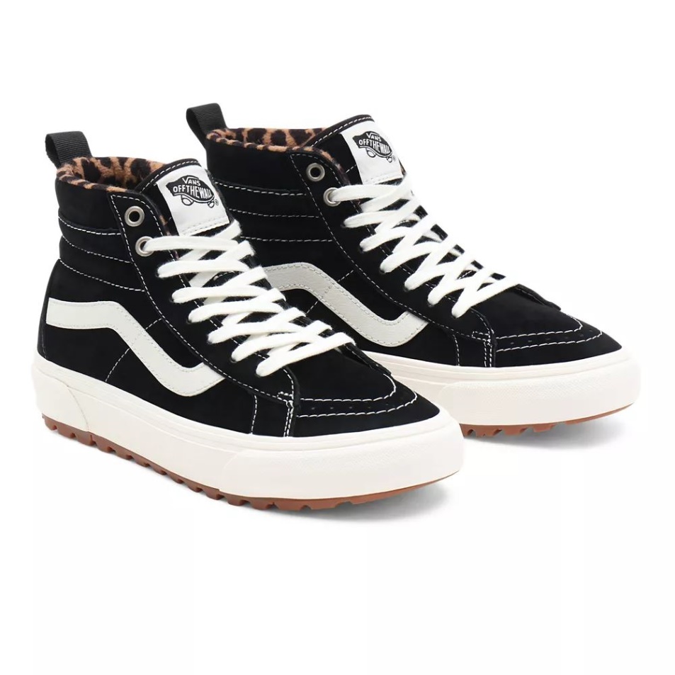 Furgonok Velúr Sk8-hi Mte-1 Cipő Fekete