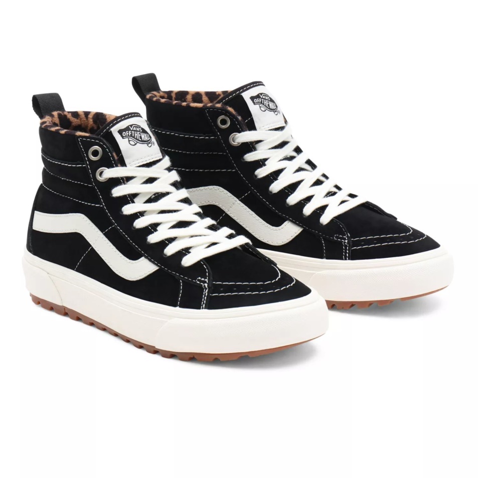 Furgonok Velúr Sk8-hi Mte-1 Cipő Fekete
