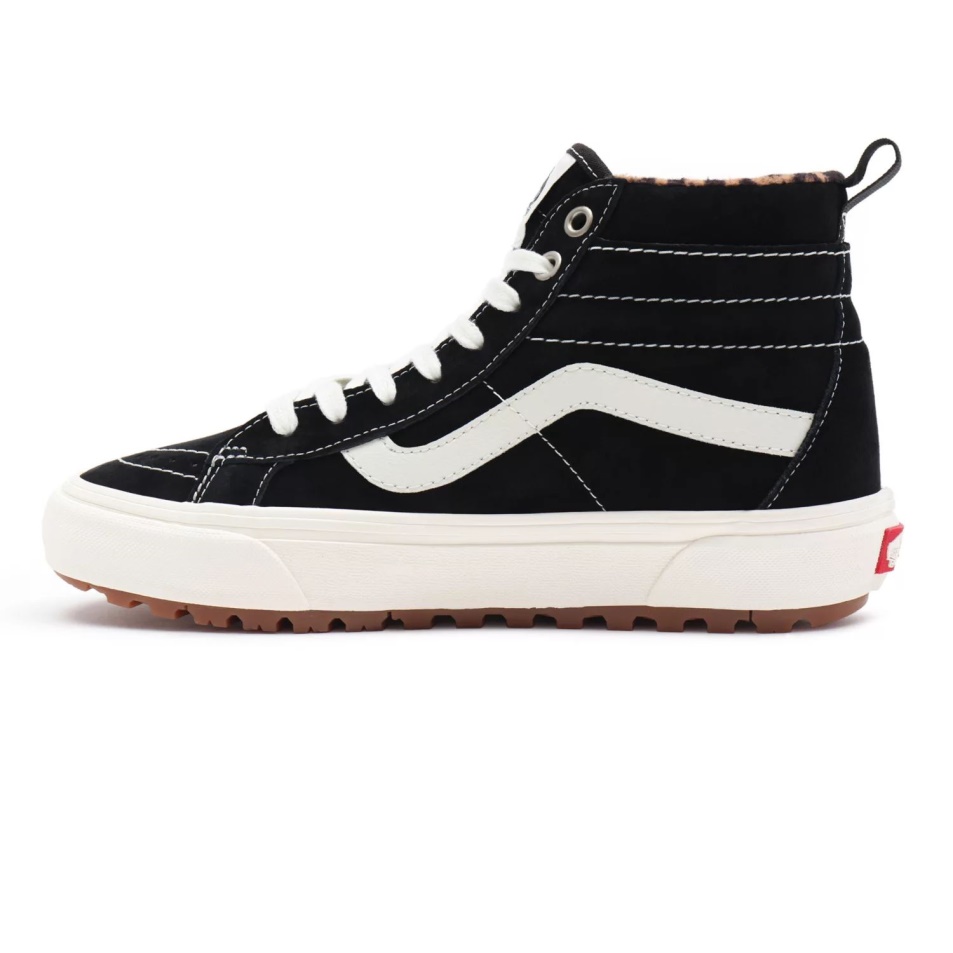 Furgonok Velúr Sk8-hi Mte-1 Cipő Fekete