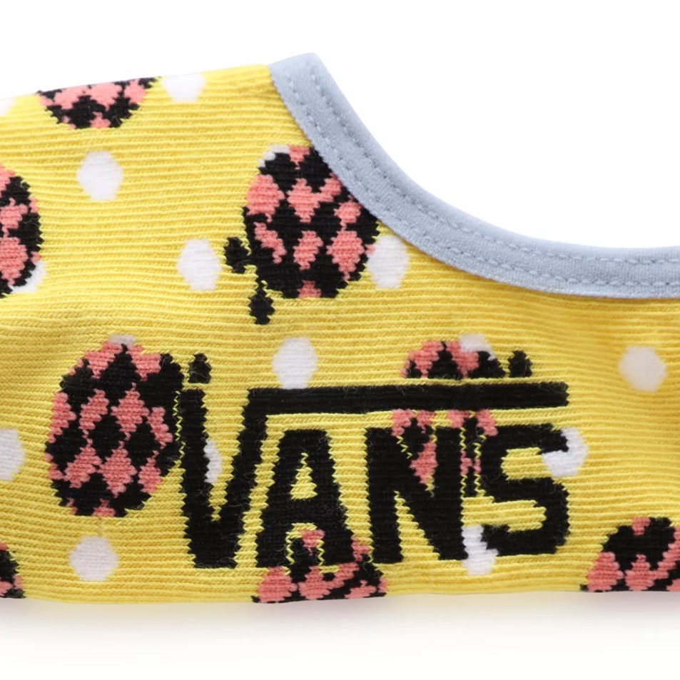 Vans Napraforgó Mix Canoodle Zokni (3 Pár) Fekete-fehér