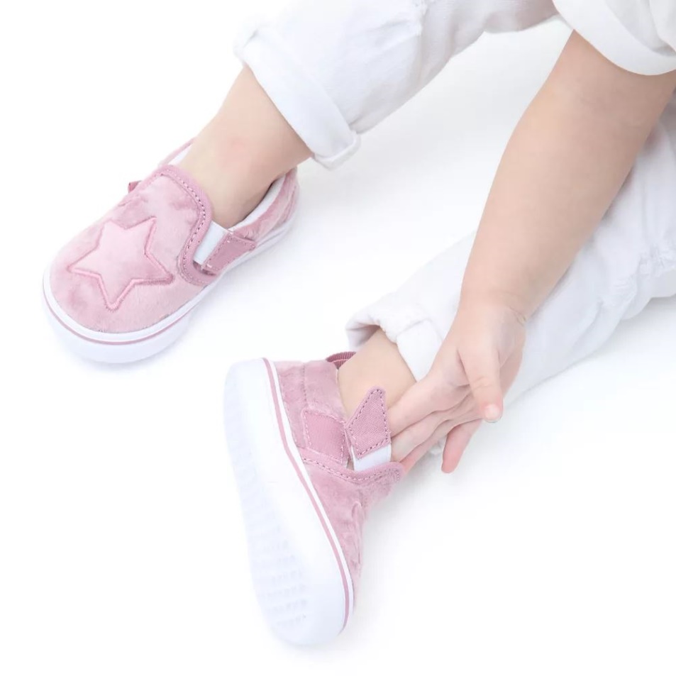 Vans Toddler Comfycush Slip-on V Cipő (1-4 év) Rózsaszín