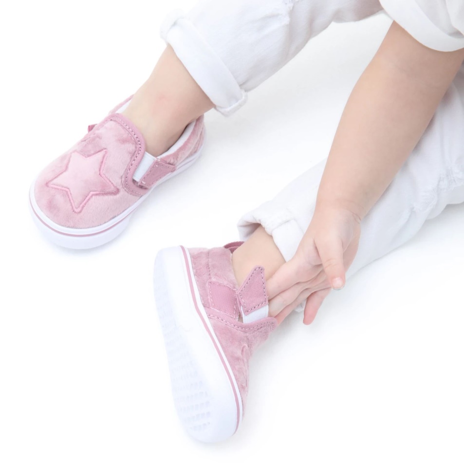 Vans Toddler Comfycush Slip-on V Cipő (1-4 év) Rózsaszín