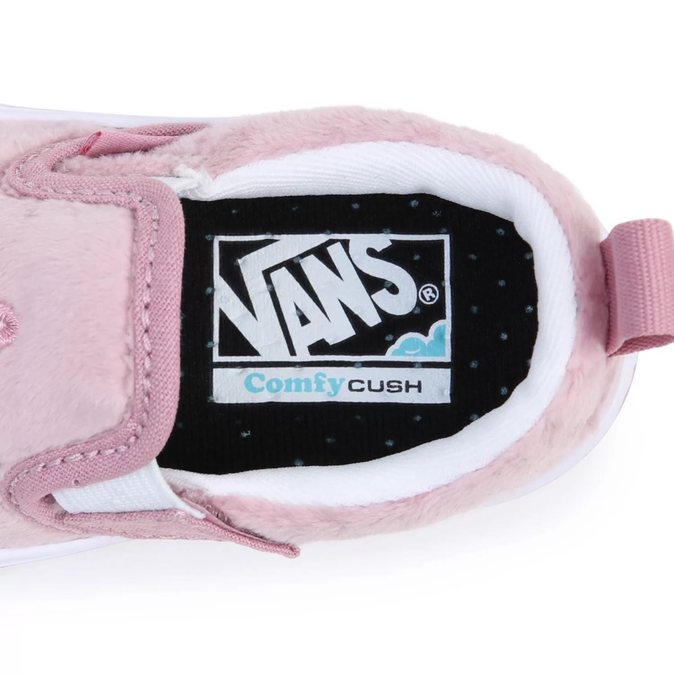 Vans Toddler Comfycush Slip-on V Cipő (1-4 év) Rózsaszín