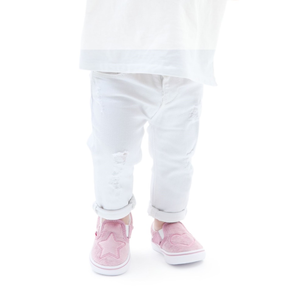 Vans Toddler Comfycush Slip-on V Cipő (1-4 év) Rózsaszín