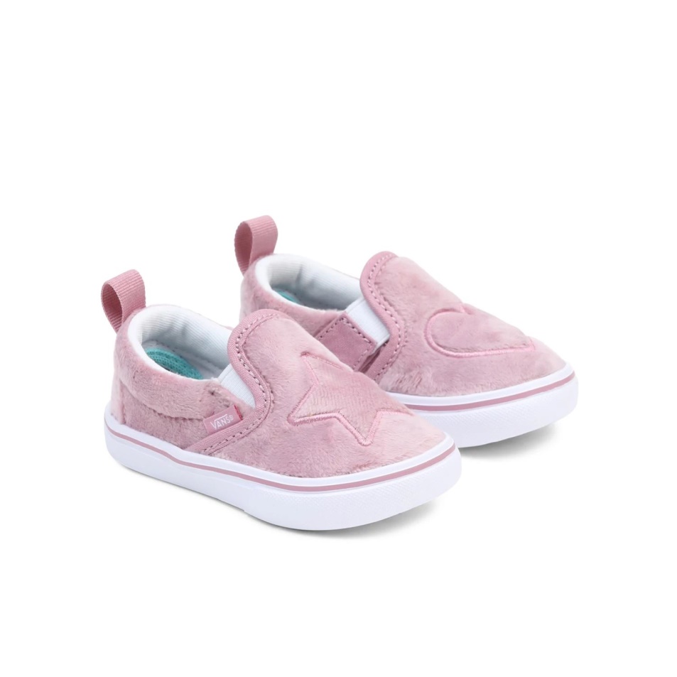 Vans Toddler Comfycush Slip-on V Cipő (1-4 év) Rózsaszín