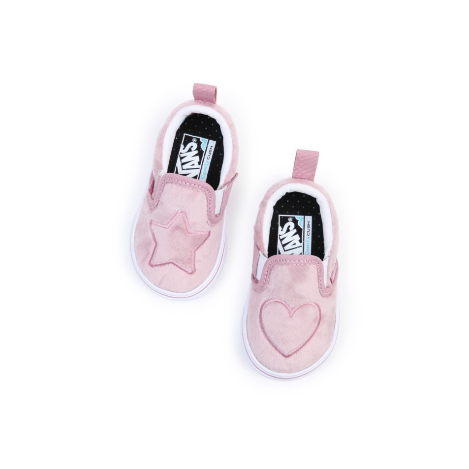 Vans Toddler Comfycush Slip-on V Cipő (1-4 év) Rózsaszín