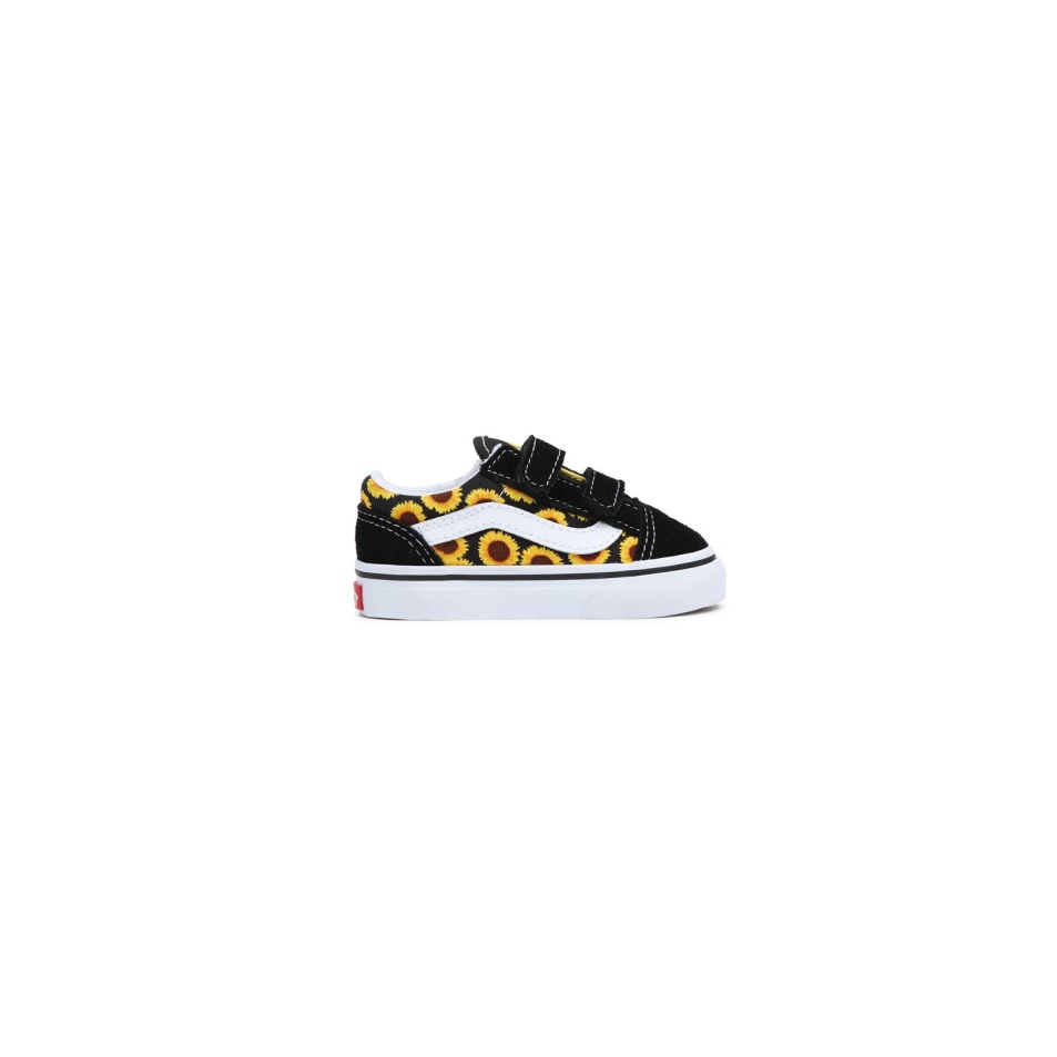 Vans Toddler Old Skool V Cipő (1-4 év) Fekete