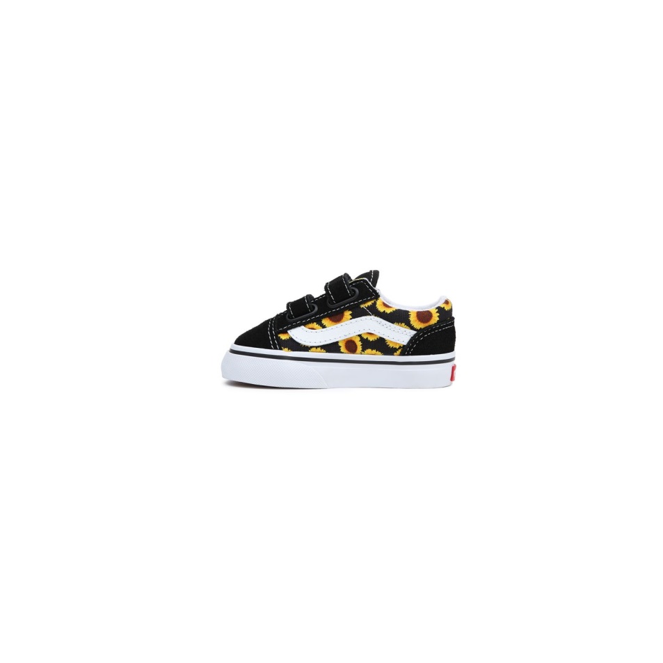 Vans Toddler Old Skool V Cipő (1-4 év) Fekete