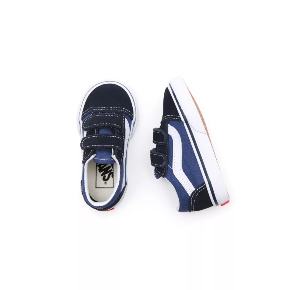 Vans Toddler Old Skool V Cipő (1-4 év) Kék