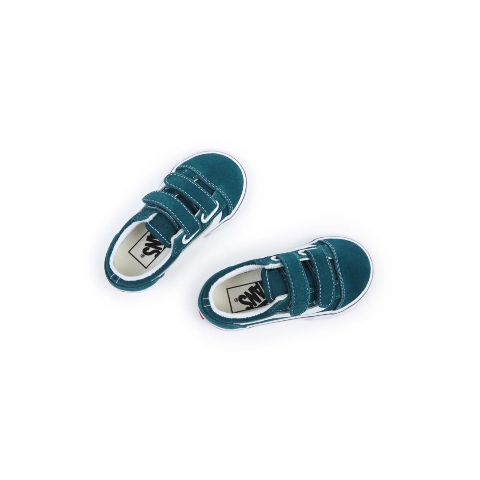 Furgonok Toddler Old Skool V Cipő (1-4 év) Zöld