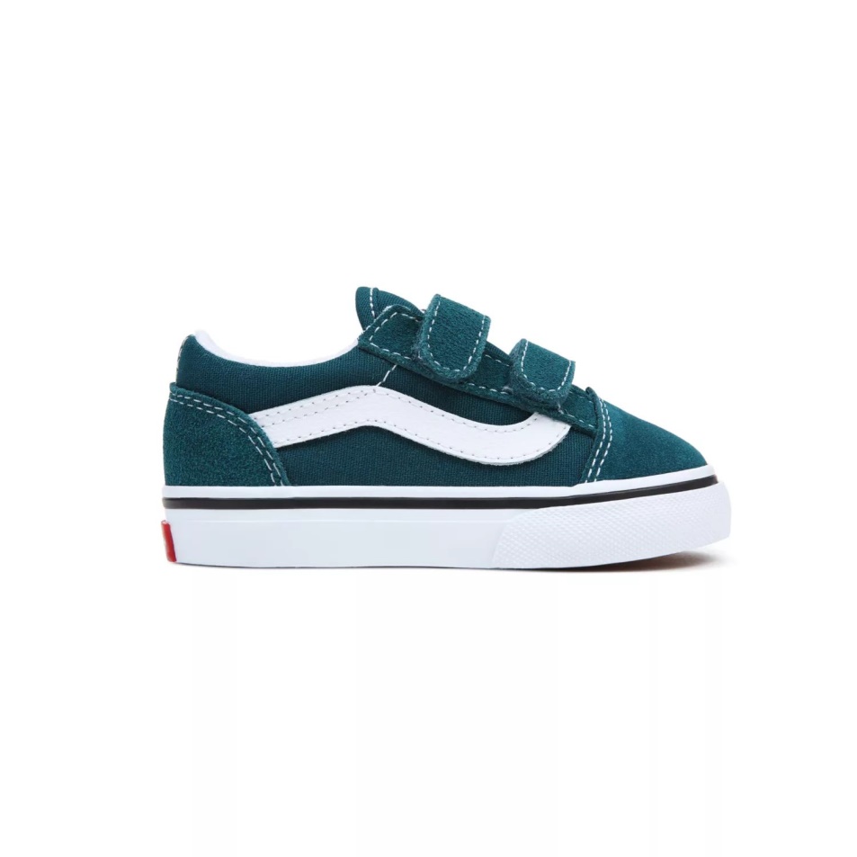 Furgonok Toddler Old Skool V Cipő (1-4 év) Zöld